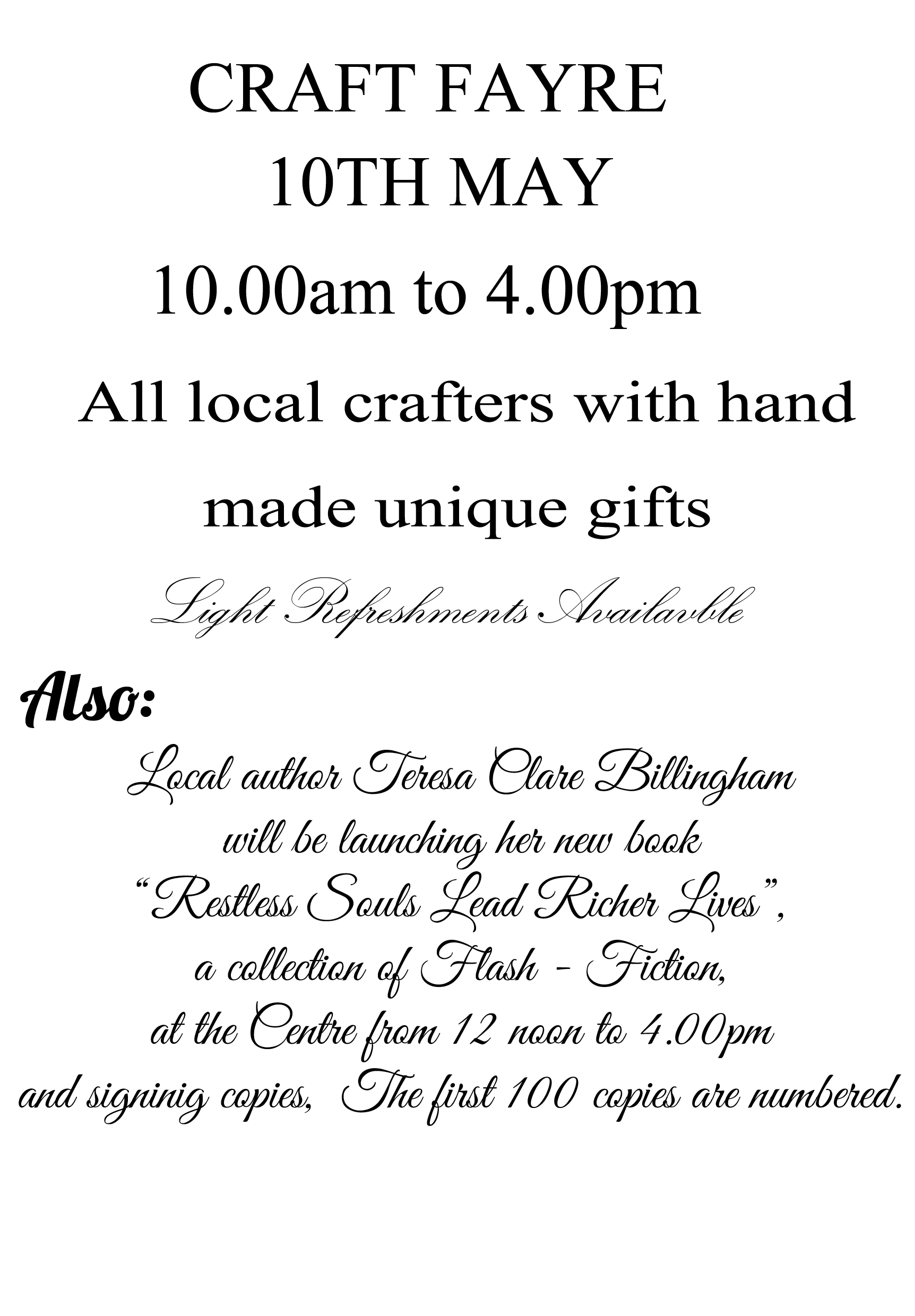 craft fayre